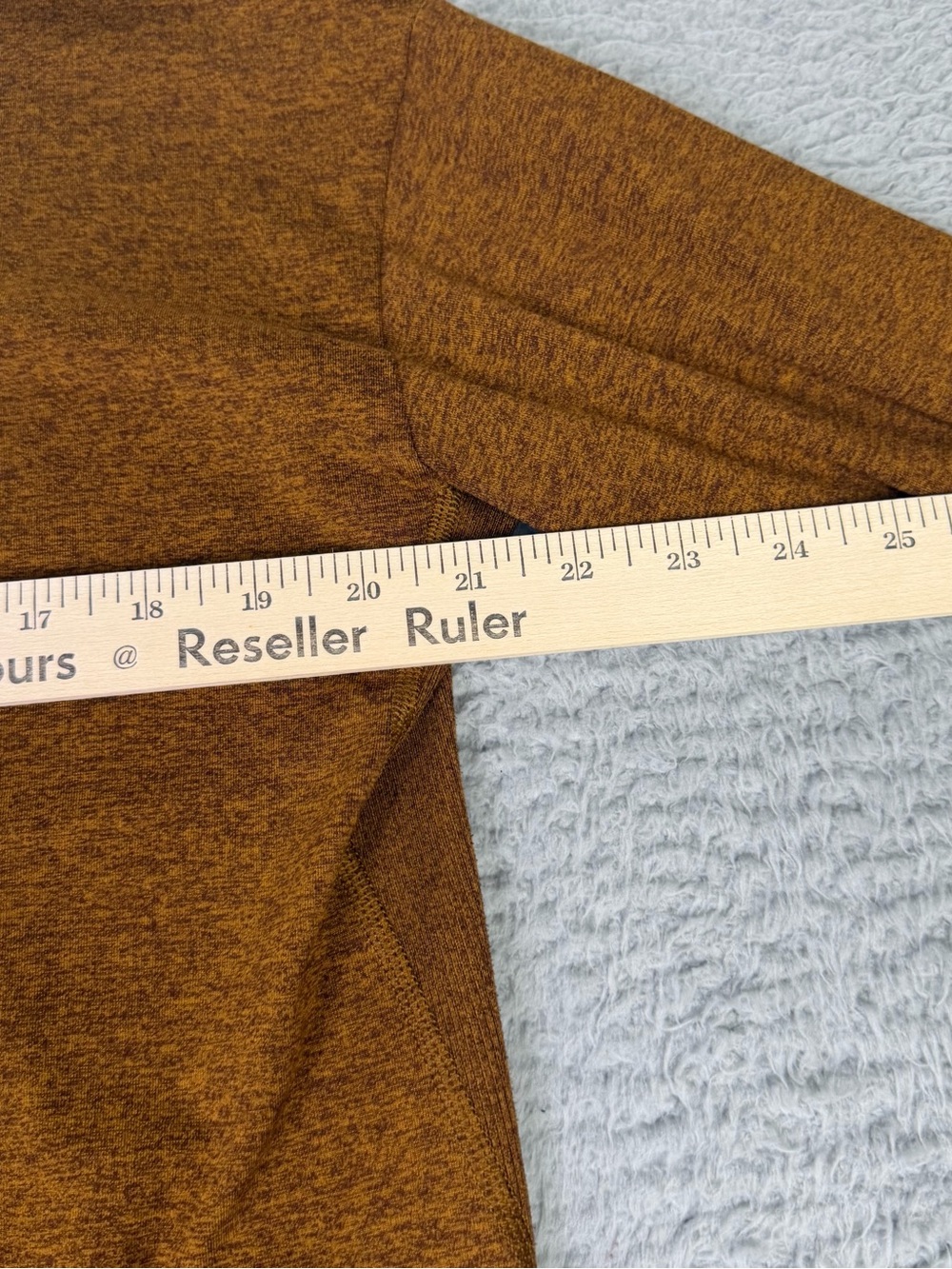 Athleta Uptempo Hoodie Sweatshirt Womens Medium Brown Long Sleeve Athletic - Picture 7 of 7